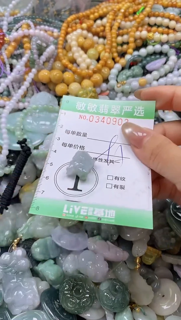 颈饰未镶嵌翡翠闪购0340902