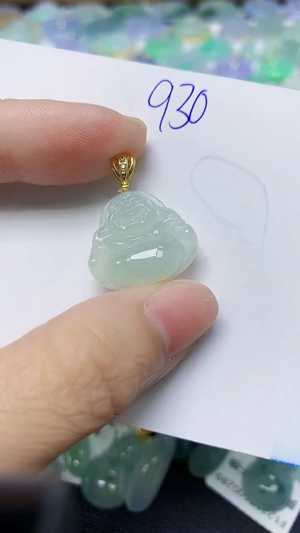 翡翠未镶嵌颈饰天然自然緬甸A貨翡翠