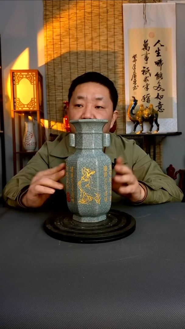 摆件摆件复古风格瓷器
