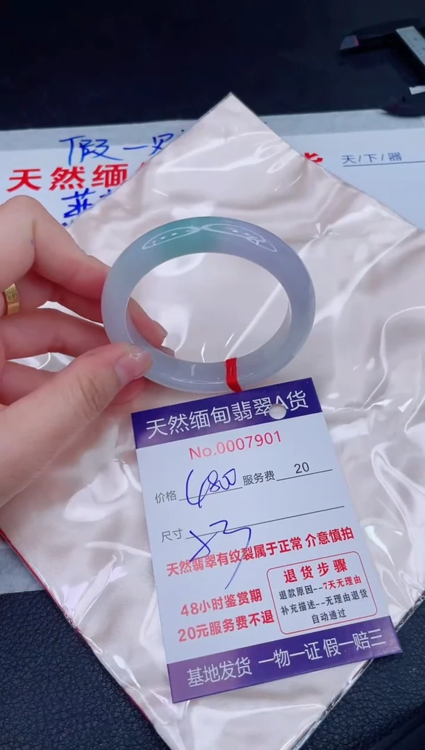 未镶嵌手镯翡翠4800