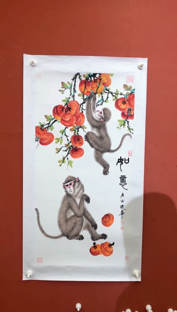 国画王建华老师现场创作 41