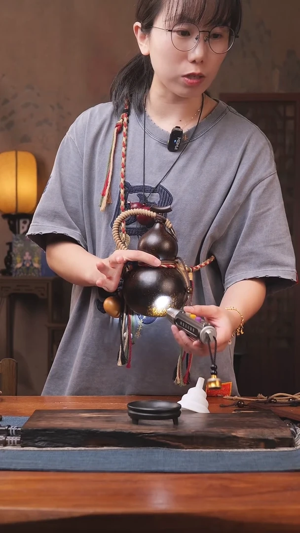 1601号精品大漆葫芦防腐防渗装水茶酒
