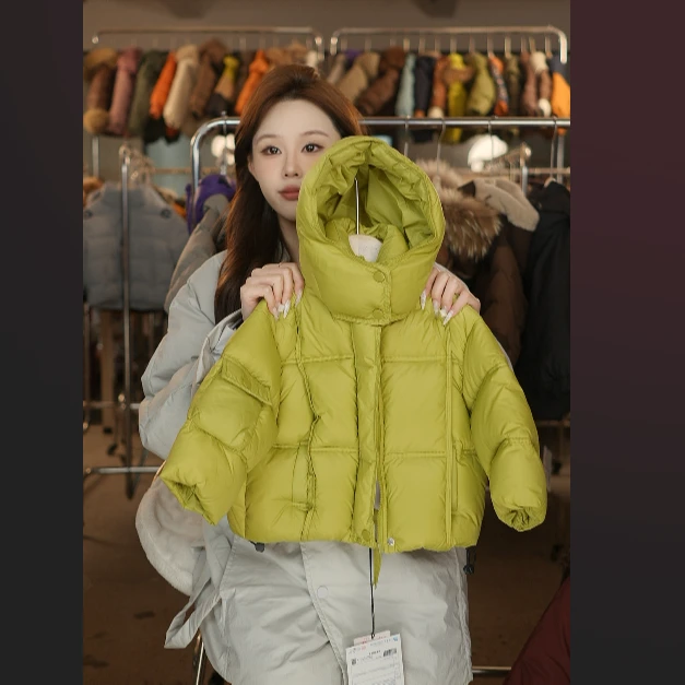 2025冬新款儿童时尚宽松保暖男女童冬季必备潮流鹅绒服25757-1