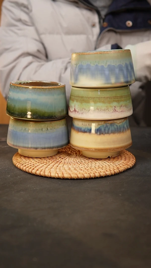 【闪购商品】瓷片550泥泥手工花盆