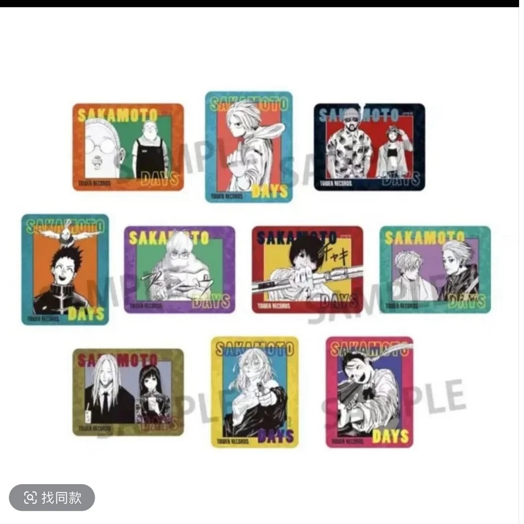 日谷    坂本日常原画方吧唧徽章