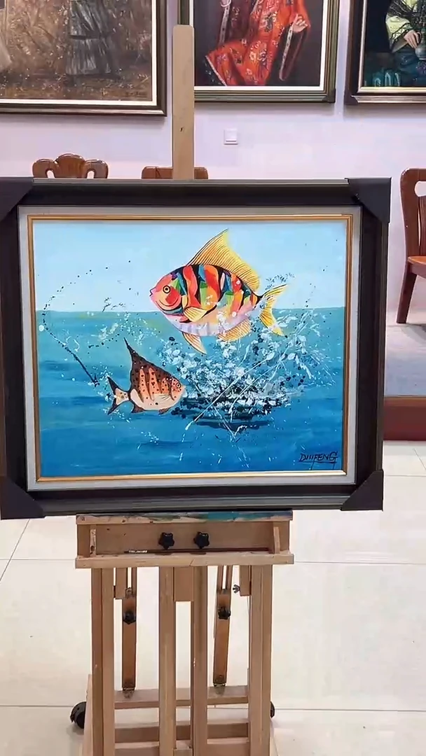 油画邸立丰-50*60-油画作品