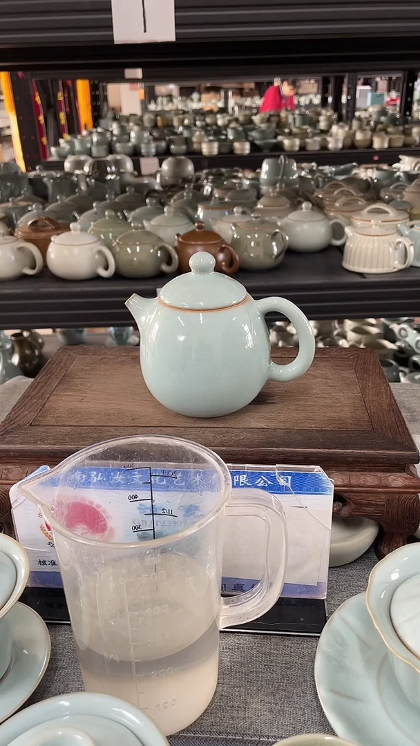 天青龙蛋壶汝意堂