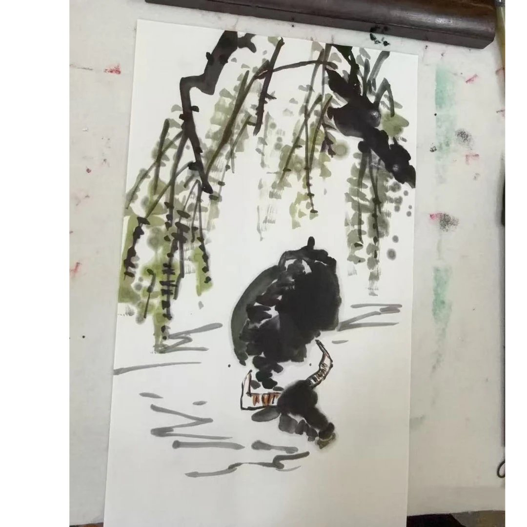 邢院长-大牛老师现场大写意绘画（预售链接）