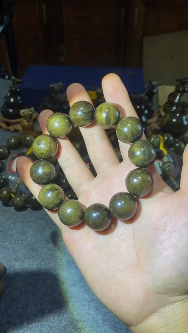 楠木（金丝楠）手串/手链【楠帝】小叶桢楠乌木阴沉2.0