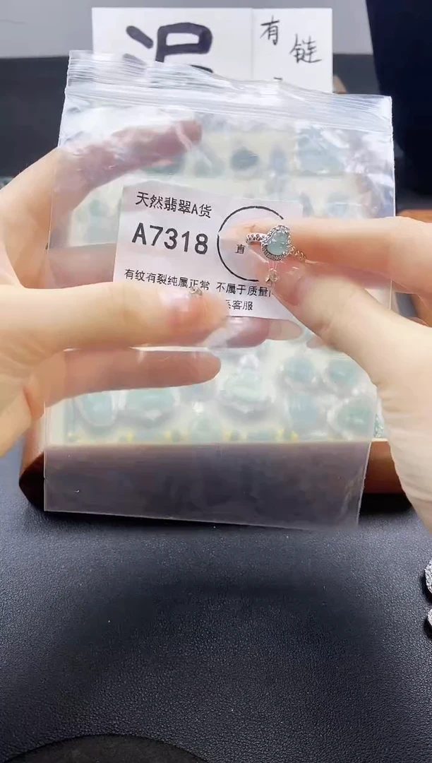 翡翠未镶嵌吊坠(赠链)天然翡翠A货