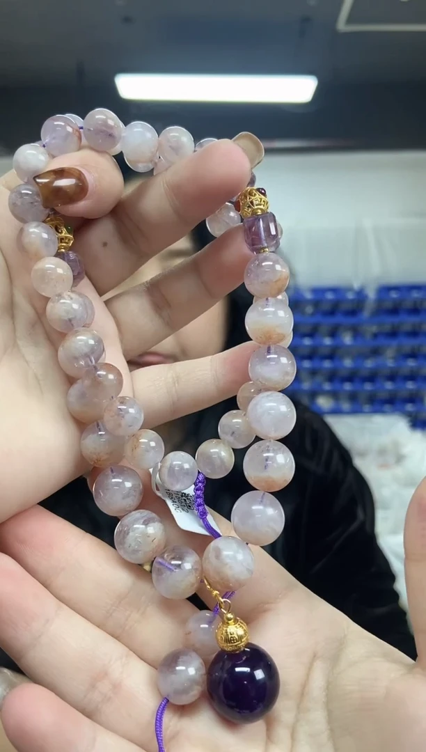 【闪购商品】水晶项链未镶嵌多样性发其一颜色微差