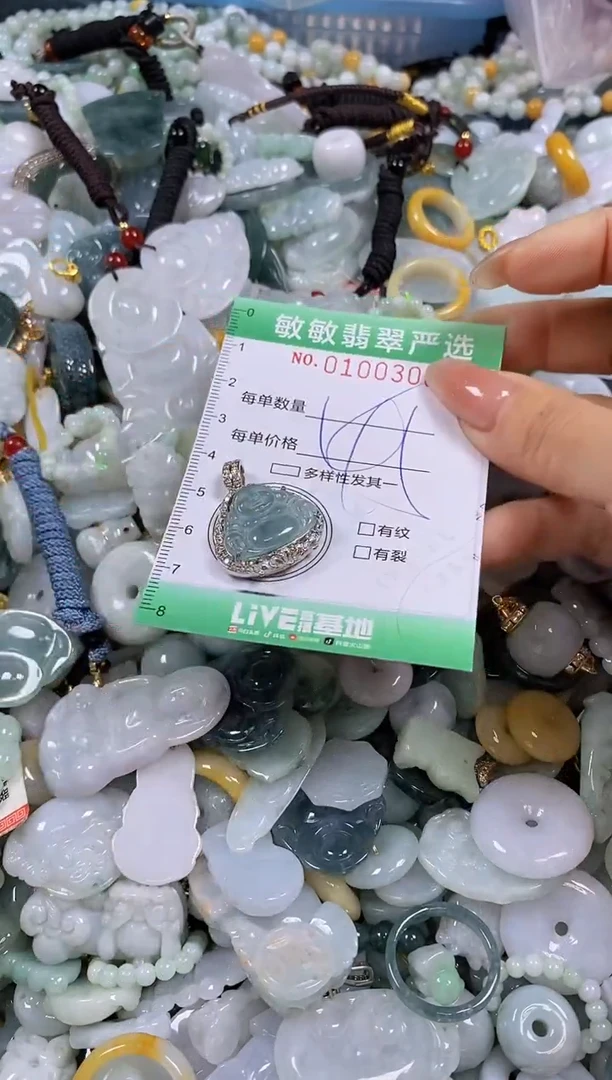 【闪购商品】翡翠颈饰未镶嵌闪购0100308