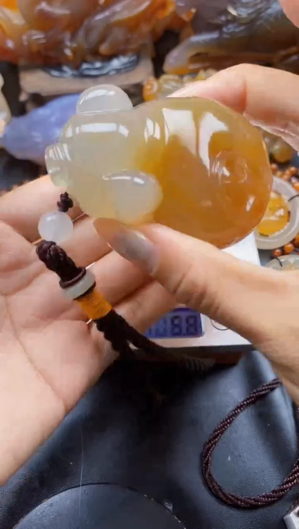 玛瑙/玉髓颈饰未镶嵌ll