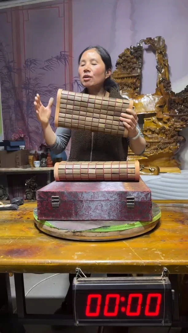 金丝楠∴金丝楠木雕刻摆件