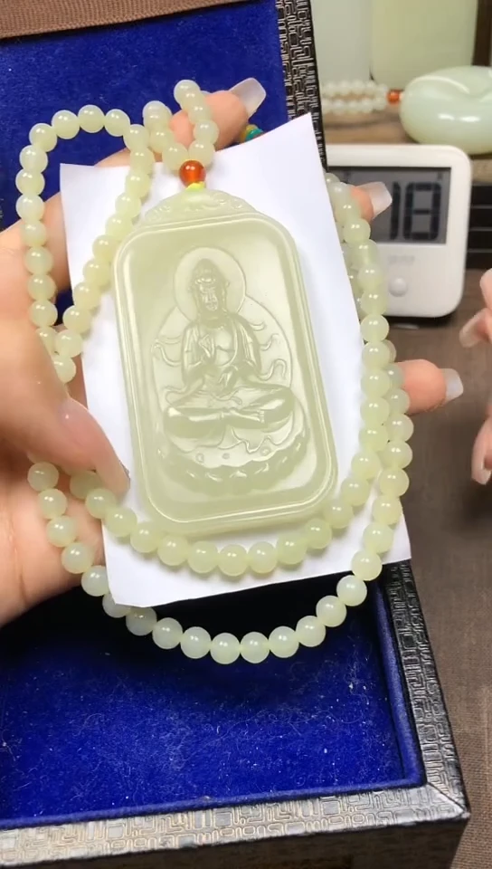 和田玉未镶嵌颈饰318