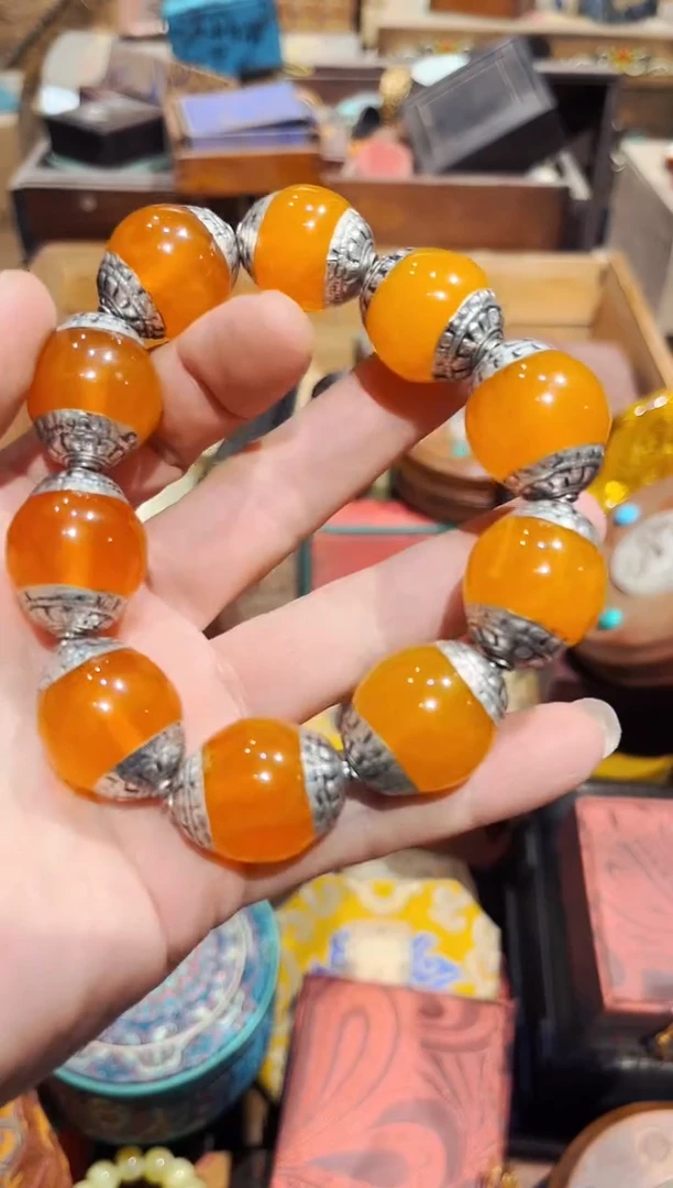 【闪购商品】蜜蜡颈饰未镶嵌 安哥精品精选专属链接97