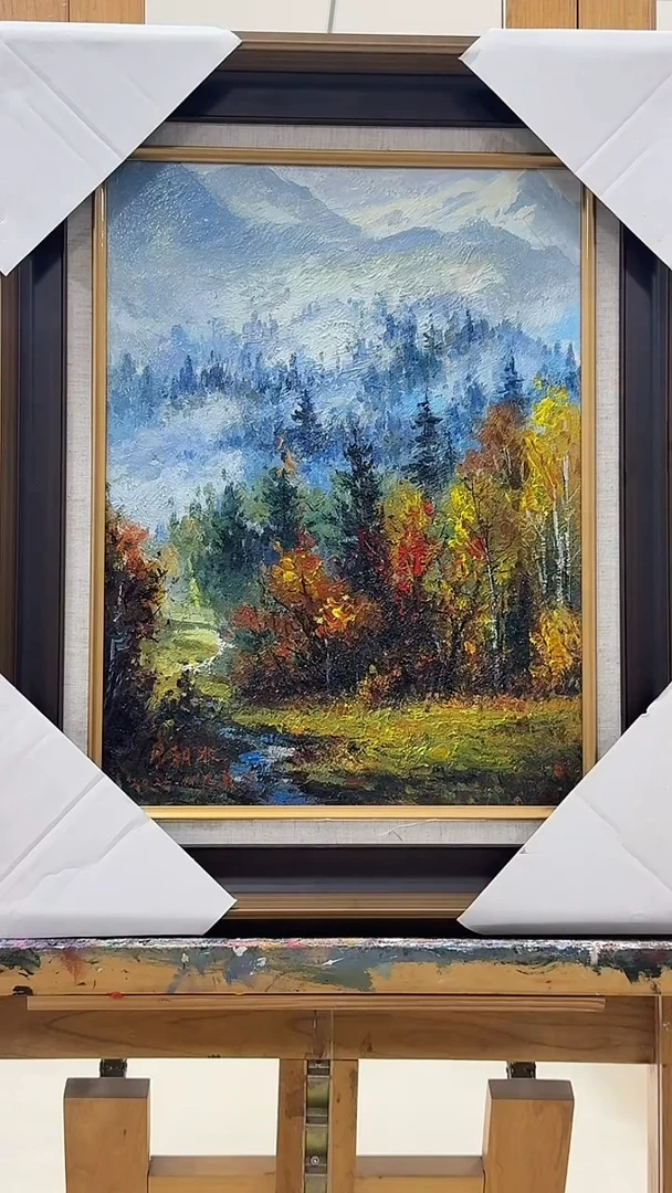 国画炳山艺术--梁朝水老师作品