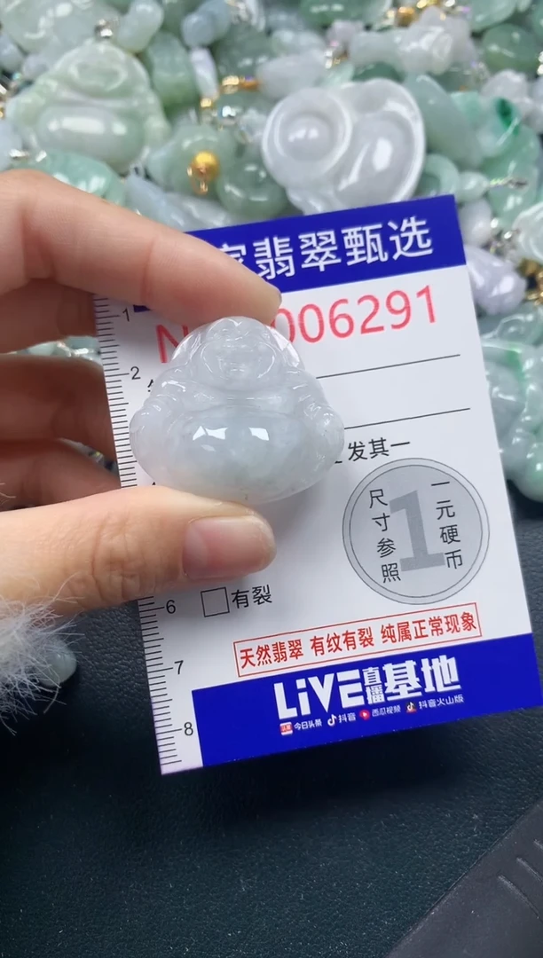 吊坠(不含链)未镶嵌翡翠6291