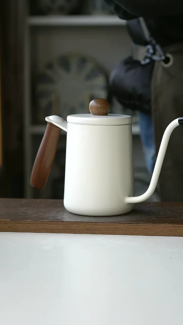 【闪购商品】陶瓷可明火手冲壶600ml@4-2@