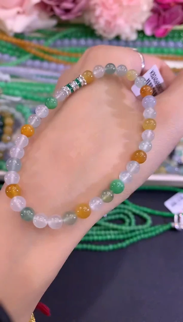 未镶嵌手串翡翠w61