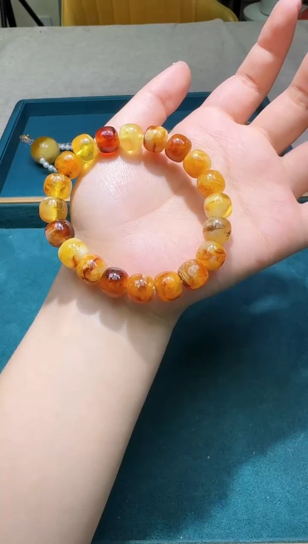 手链琥珀未镶嵌多样性发一件 565