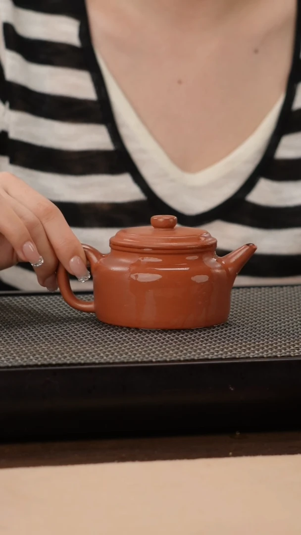 茶壶紫砂绝红降坡精工剑流德钟160cc