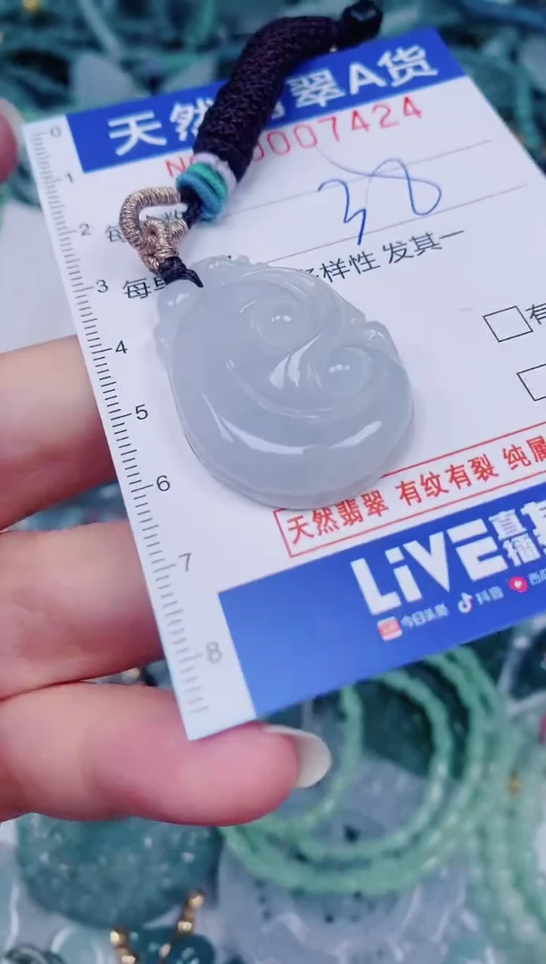 颈饰未镶嵌翡翠00007424