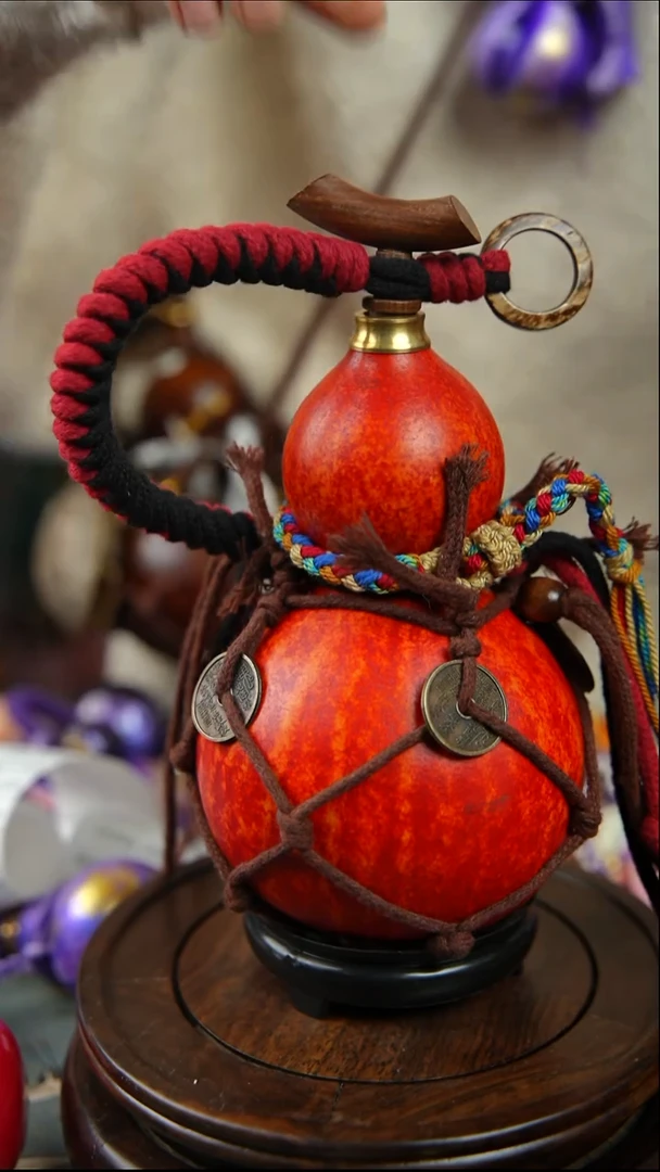 854号500ml左右非遗大漆酒葫芦