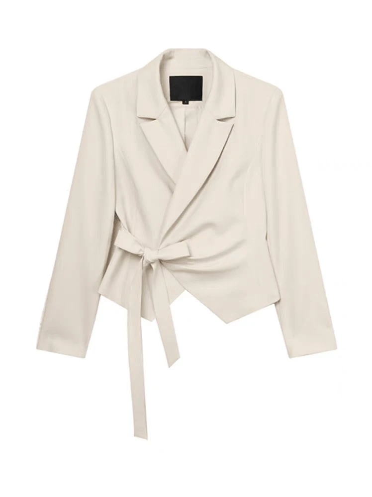 高端品质百搭西装短外套2025春季新款轻奢名媛显瘦上衣