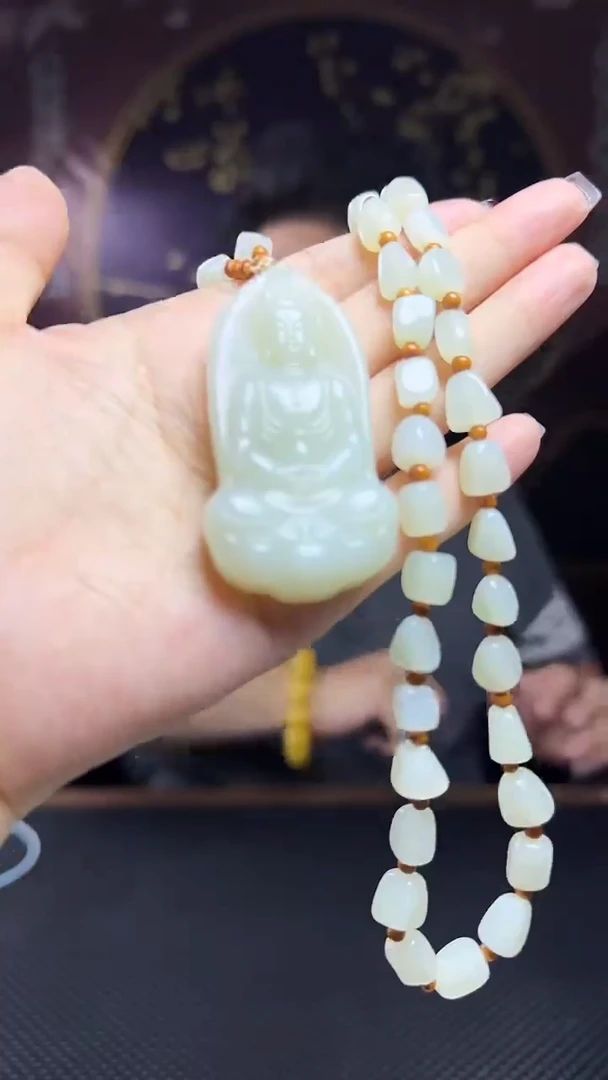 和田玉未镶嵌挂件和田玉买一发一