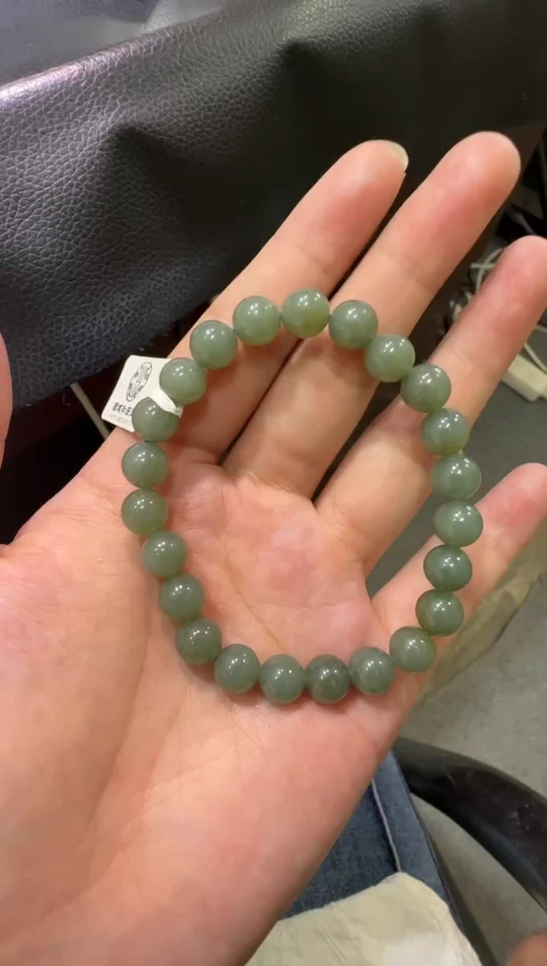 未镶嵌手串和田玉且末蓝手串（产地直发）（产地直发）