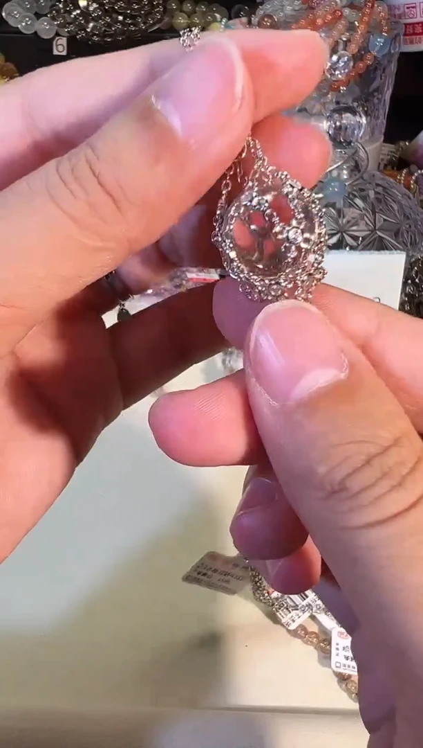 项链未镶嵌水晶p4332多样性发货一件