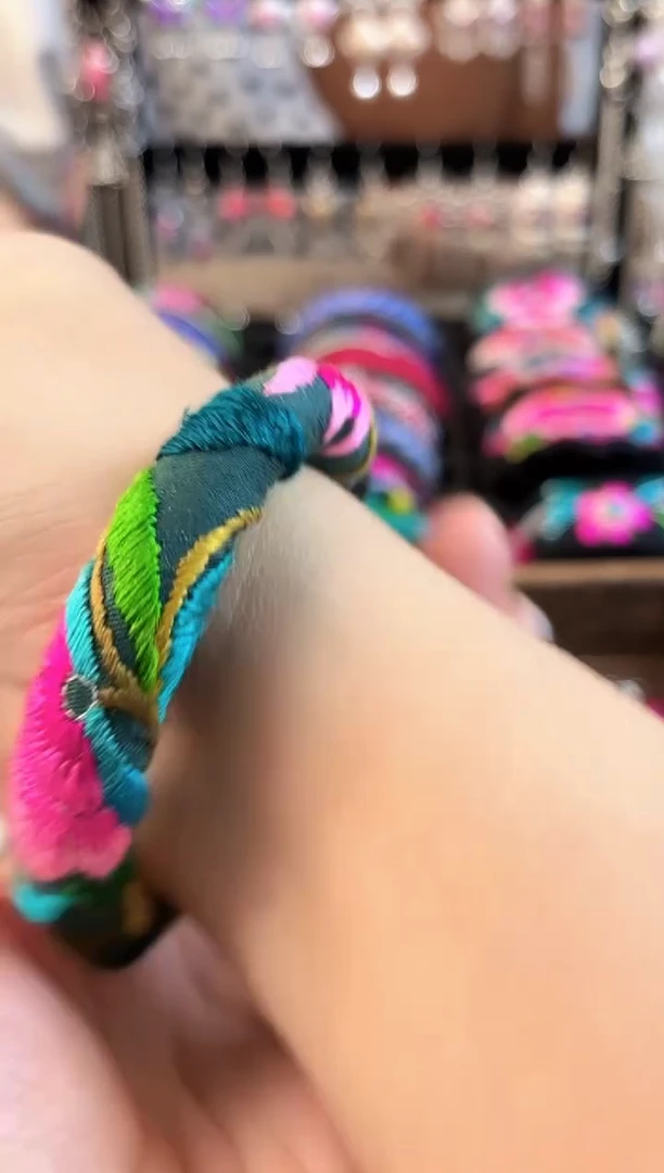 织绣艺枝独绣老绣饰品89