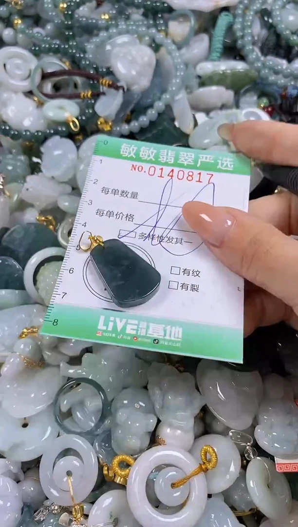 【闪购商品】翡翠未镶嵌颈饰闪购0140817多样性发其一