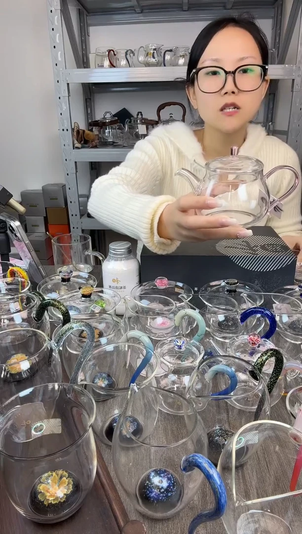 禾器青云壶粉色普通盒