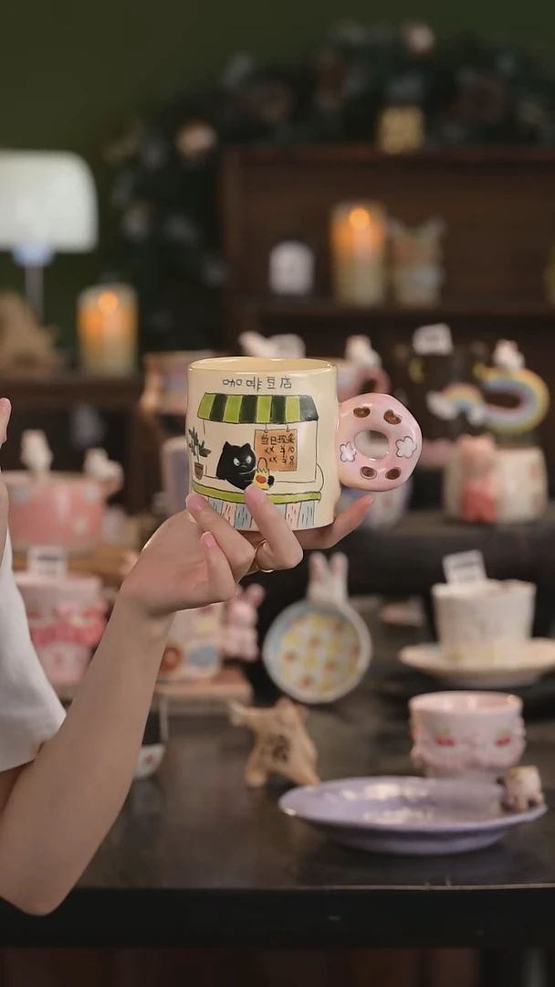 瓷片景德镇原创手作