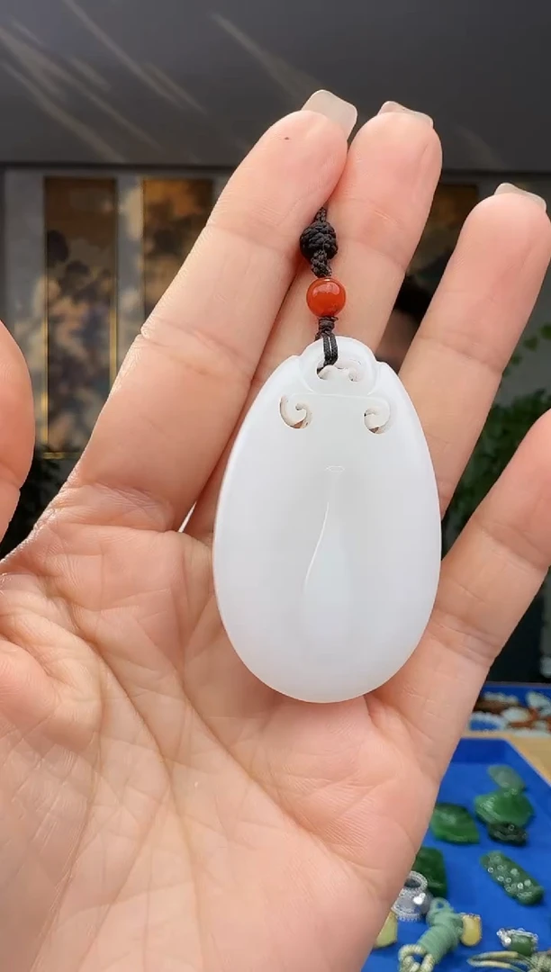 颈饰未镶嵌和田玉拍一发一