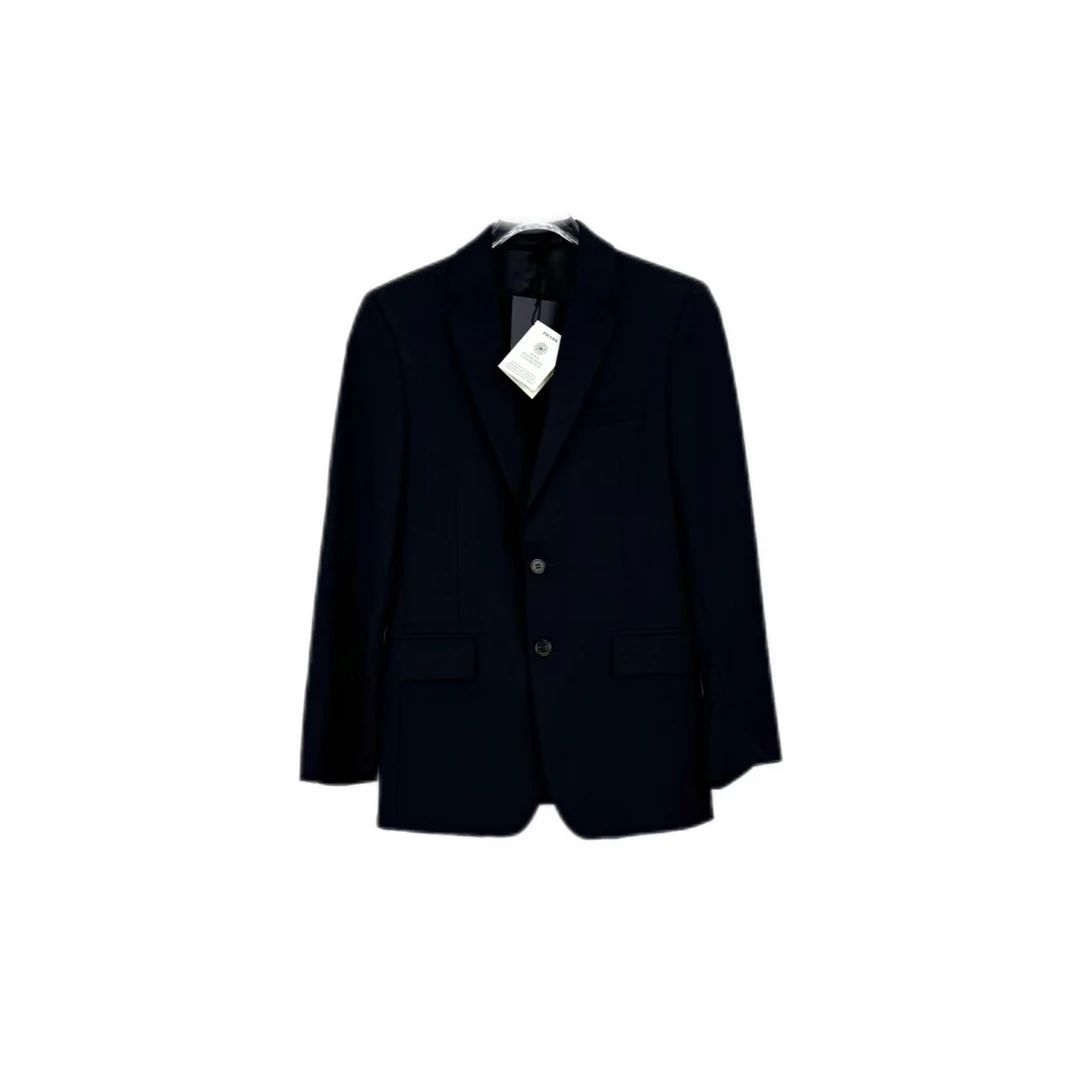 未使用 Prada/普拉达 -200汤/P225787056/藏蓝色西装外套 44R