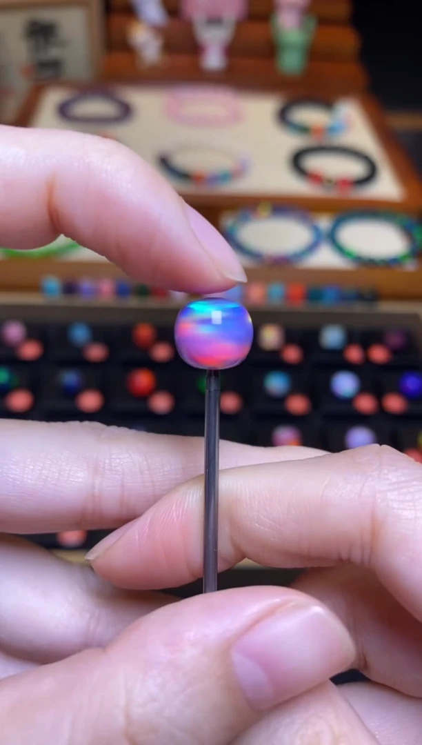 【闪购商品】树脂制品9*10mm人工欧泊老型6