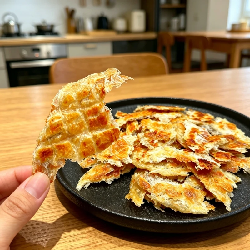 深海烤鱼片 零食即食海鲜原味顺丰发货老少皆宜