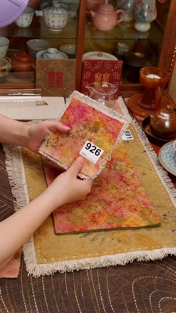 Y***宝Cici手作刺子绣壶垫杯垫-926