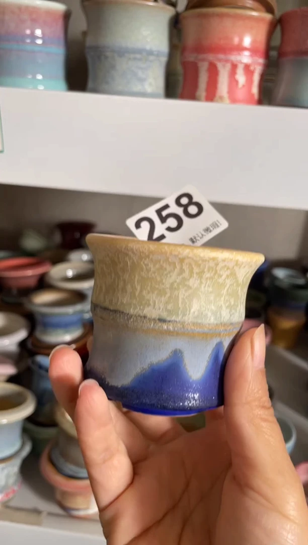 瓷片ᐝ****࿐258知木小芳花盆直播编号