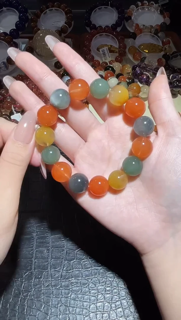 未镶嵌手链水晶兔毛单圈A14（多样性发其一）