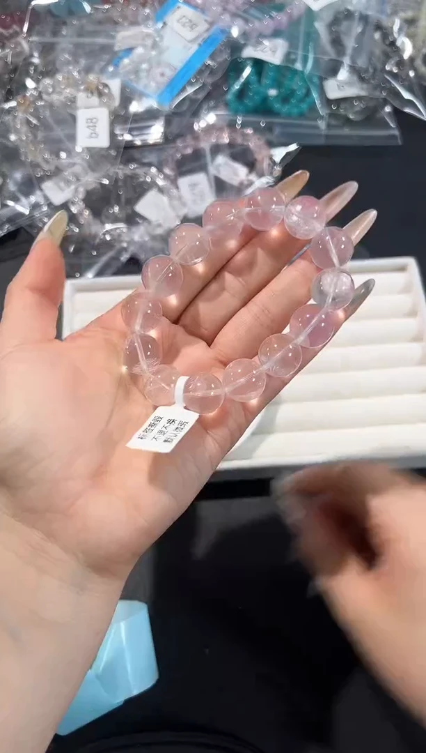 未镶嵌手串水晶49b多样性发其一【1条】默认微瑕