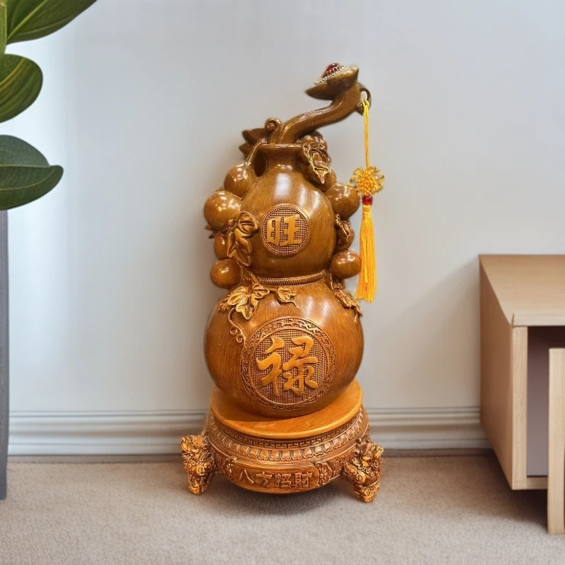 福禄如意八方招财大葫芦家居工艺品摆件（50*25）
