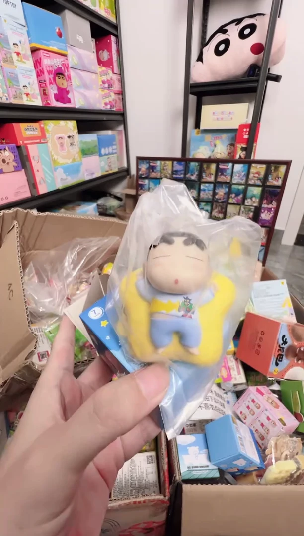 搪胶韩谷正版蜡笔小新小夜灯小新