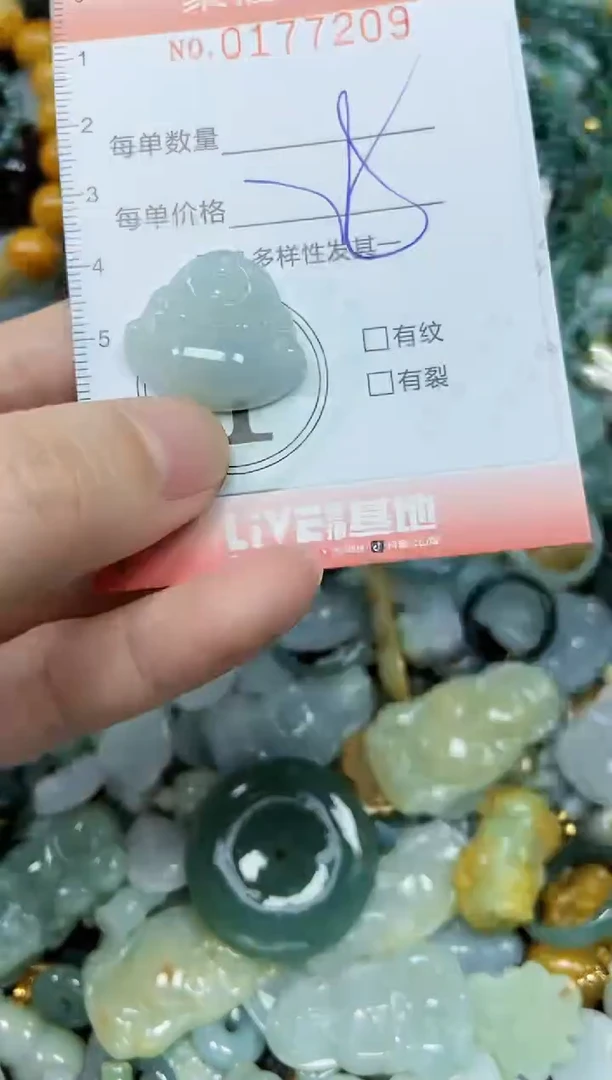 翡翠未镶嵌颈饰闪购0177209