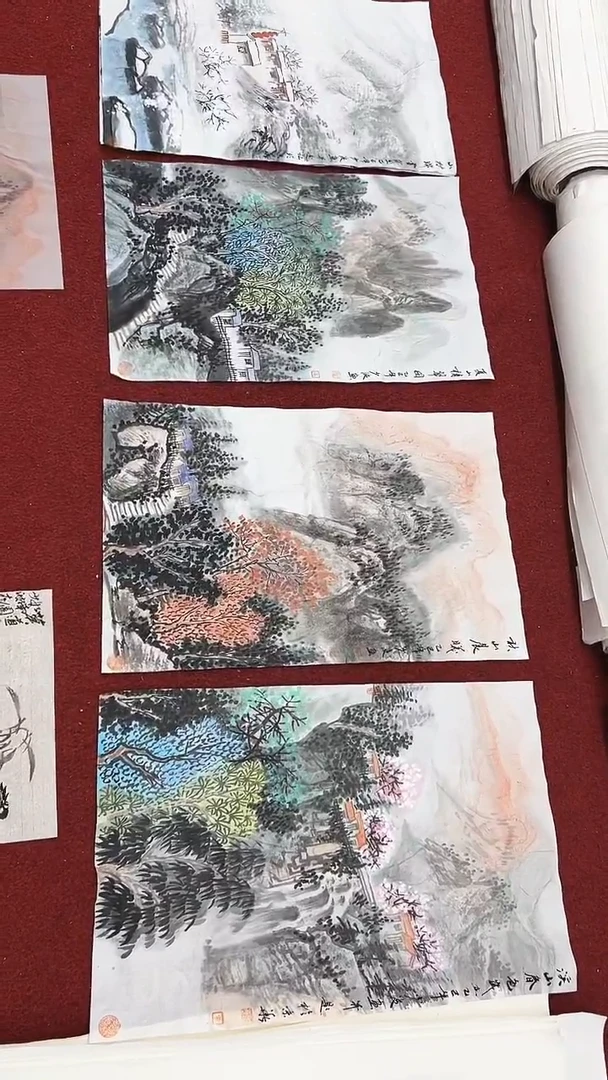 国画卢少波/国画/山水