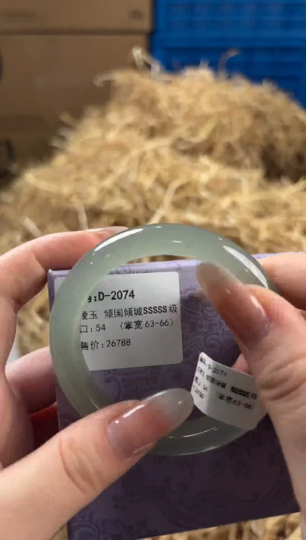 未镶嵌手镯石英质玉D-2074