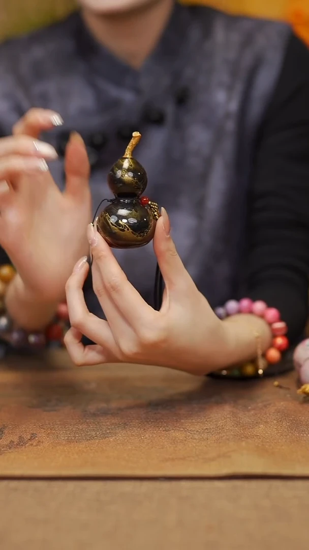 【闪购商品】759宴禾堂大漆脖挂葫芦68